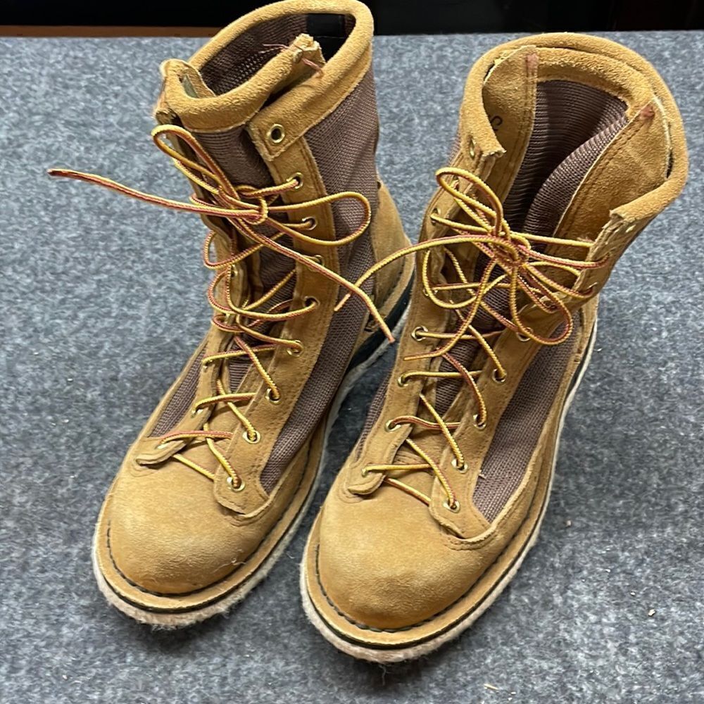 Vintage VTG Danner River Gripper Felt Bottom Fly Fishing Wading Boots Size 7